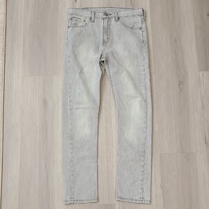 Levi's Gray Skinny Jeans 32x32 Men's Denim Pants Grunge Goth Classic Preppy